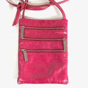 Hobo Leather Cross Body Handbag